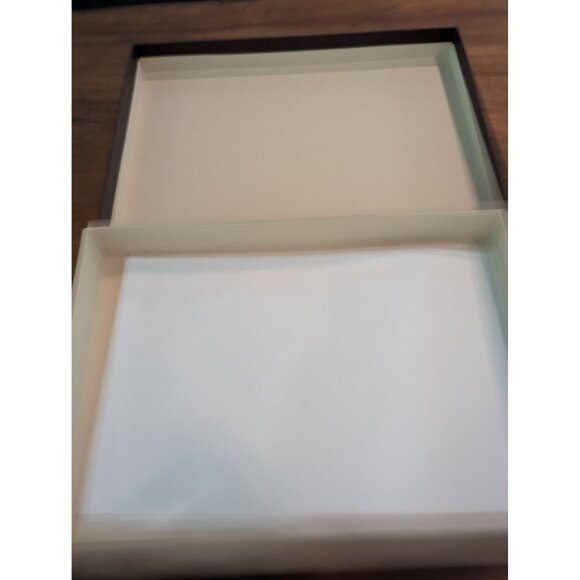 Louis Vuitton Brown Gift Box With Ribbon & Tissue Paper 12x8x2.5 - Picture 11 of 16